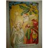 Image 1 : ANTIQUE SANTA CLAUS ST NICK POSTCARD ANGELS #1679160