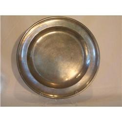 Antique Pewter Charger #1694922