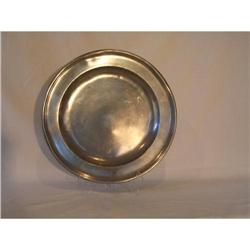 Antique Pewter Charger #1694923