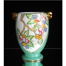 Art Deco Crown Devon Fieldings Tubelined Vase #1695000