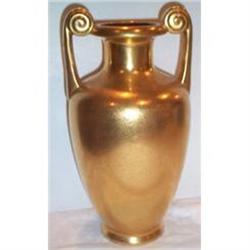 Pickard All Over Gold Two Handled Large Vase #1695051