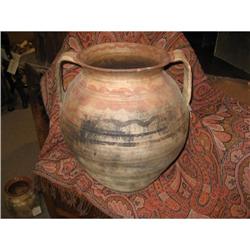 large hand made pot with two handles #1695095