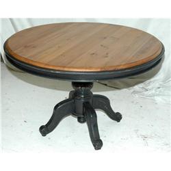 French round Kitchen table shabby chic style  #1695110