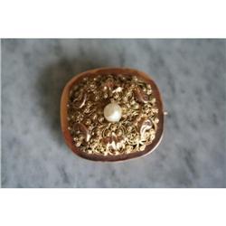 exellent quality victorian brooch with one #1695230