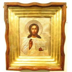 Russian icon  CHRIST PANTOCRATOR  #1695367