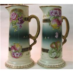 Two antique porcelain pitchers, Germany. #1695384