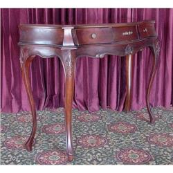 ANTIQUE QUEEN ANN FRENCH VICTORIAN PARLOR TABLE#1695422