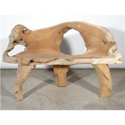 RARE PRIMITIVE ANTIQUE TEAK ROOT RUSTIC #1695442