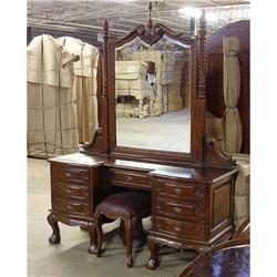 RENAISSANCE BARLEY TWIST DRESSER MIRROR VANITY #1695470