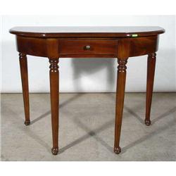 LOVELY FRENCH VICTORIAN WALL CONSOLE TABLE #1695472
