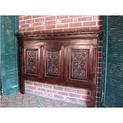 OLD WORLD EUROPEAN TUSCAN RUSTIC KING QUEEN BED#1695495