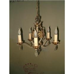 Early 1900's Hanging Chandelier #1695513