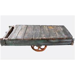 Industrial Antique Factory Cart Coffee Table #1695553