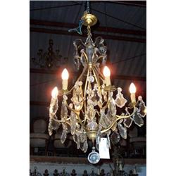 French Crystal chandelier 6 lights c.1900 #1707686