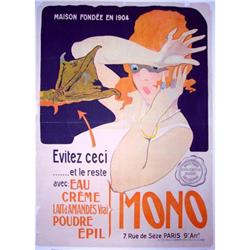 Vintage Poster, Mono Skin Cream #1707694