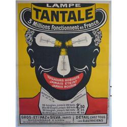 Vintage Poster, Lampe Tantale #1707695