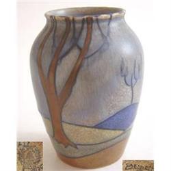 Burleigh Ware Small Tube Lined Vase  #1707998