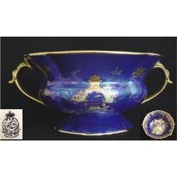 Carlton Ware Large Twin Handled Bowl. #1708003