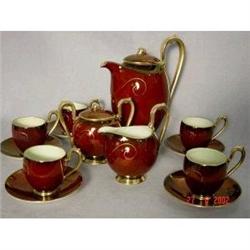 Carlton WareArt Deco 13 Piece Tea Set. #1708009