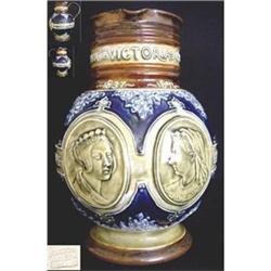 Doulton Lambeth Stoneware Jug (c1891) #1708010