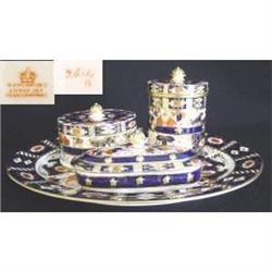 Davenport Dressing Table Set  c1870 #1708013
