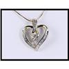 Image 1 : Memorable 14K Yellow Gold Diamond Heart Shaped #1708035