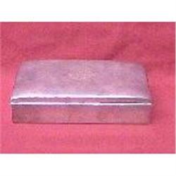 Old Sterling Silver Cigarette Box( Humidor) #1708053