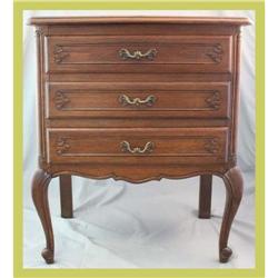 French Louis XV Chest of Drawers Oak Small #1708094