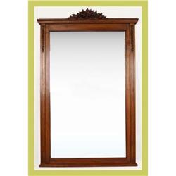 Antique French Louis XVI Mirror Walnut #1708099