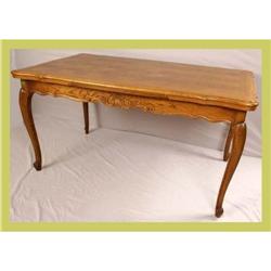 French Louis XV Dining Table Carved Refectory #1708109