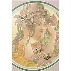 Gaston Gerard Art Nouveau opera program  #1708193