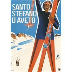 Santo Steffano Ski Poster #1708199