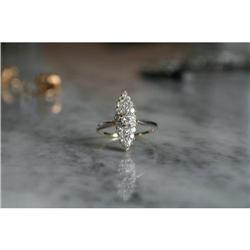 18 karat white and yellow gold brilliant cut #1708201