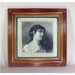 Antique  Black & White Oil Painting Classical #1708213
