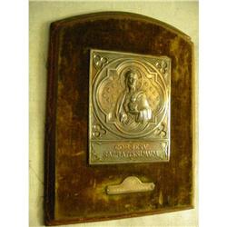 Amazing Antique European Religious Icon! #1708232