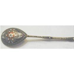 Imperial Russian Faberge Enameled Spoon #1708272