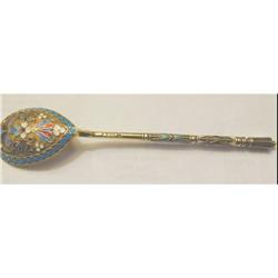 Imperial Russian Enameled Spoon #1708273