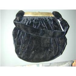 LADY'S 14 KT  GOLD TOPPED HANDBAG DECO #1708292