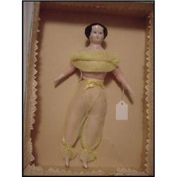 Doll Ruth Gibbs Godey Large  Doll in Box Yellow#1708304