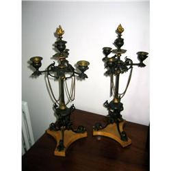 Pair of Restauration French Candelabres #1708421