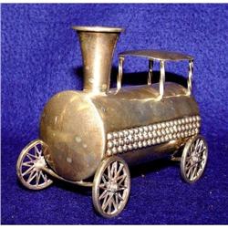 Sterling Silver Locomotive Train Loco Sculpture#1708429