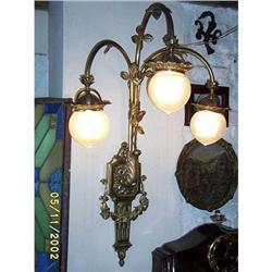 Stunning single  Bronze French Wall sconce #1708497