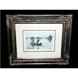Lithograph Signed 19th Century AB Frost #1721643