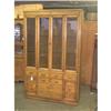 Image 1 : Large Oak Display Cabinet   Priced Lowered #1721675