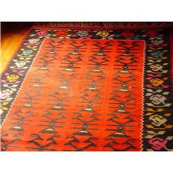 hand made wool rug #1722446