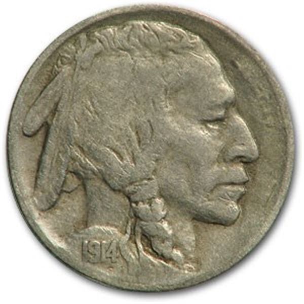 1914-S Buffalo Nickel VF
