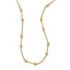 Image 1 : 14k Yellow Gold w/ 1in ext. Fancy Necklace - 18.5 in.
