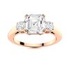 Image 1 : Natural 2.08 CTW Diamond Solitaire Ring 14K Rose Gold