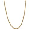 Image 2 : 14k Yellow Gold 4.3 mm Solid Miami Cuban Chain - 22 in.
