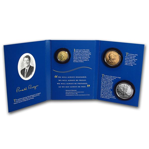2016 Ronald Reagan Coin & Chronicles Set
